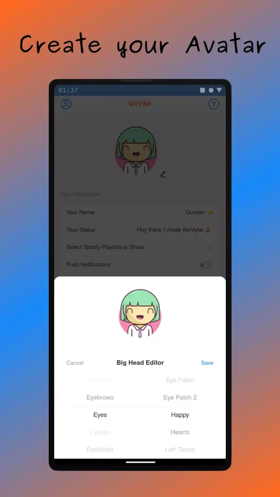 تصاویر WeVybe - Connect with Music