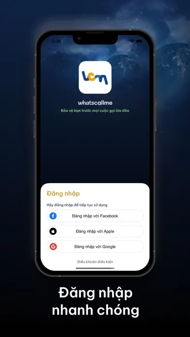 Zrzuty ekranu WhatsCallMe: Caller ID & Block