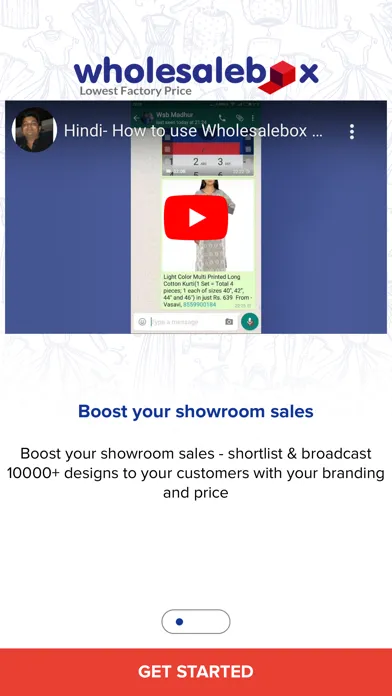 ภาพหน้าจอของ Wholesalebox - B2B Fashion