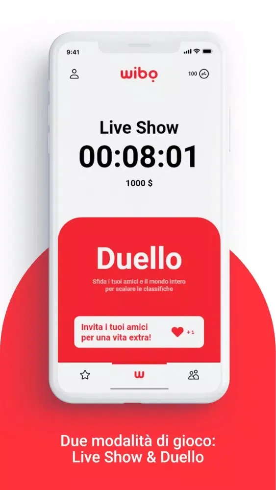 Captures d'écran de Wibo - Quiz in diretta