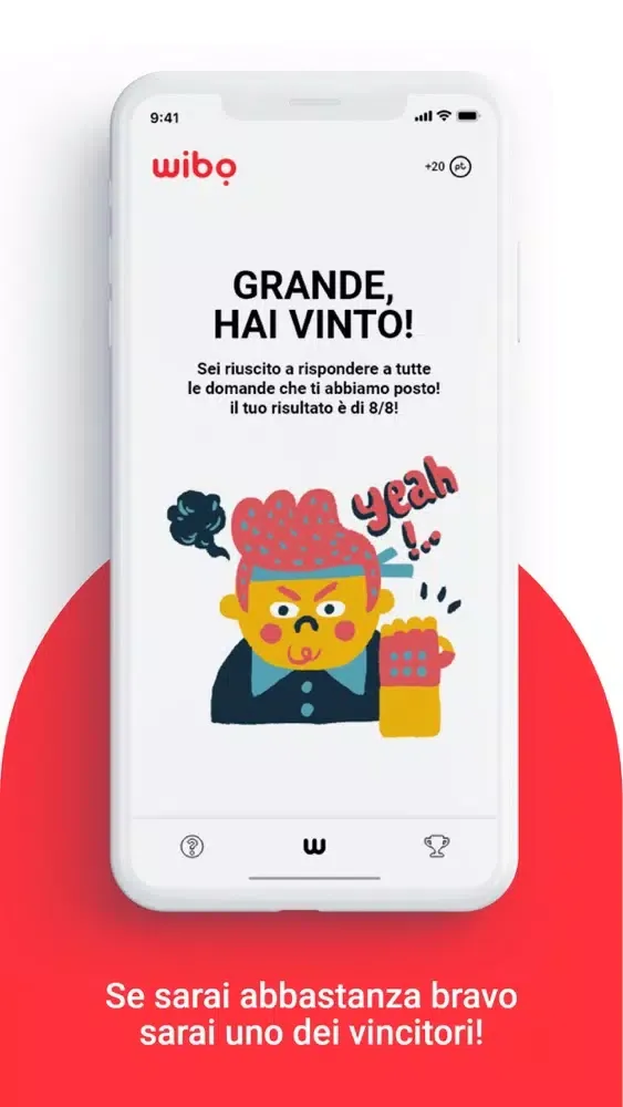 Captures d'écran de Wibo - Quiz in diretta