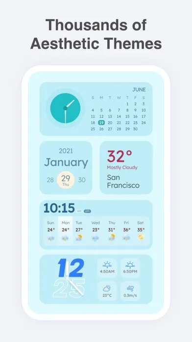 Wallpapers & Icons: Widgethub स्क्रीनशॉट