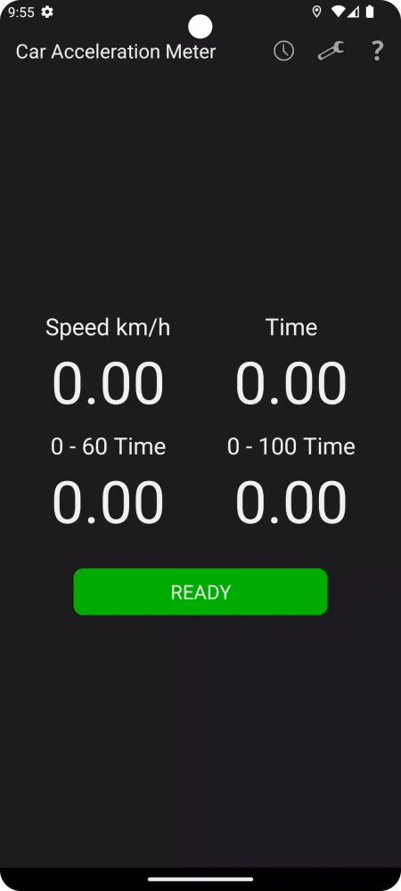 Ảnh chụp màn hình của Car Acceleration Meter