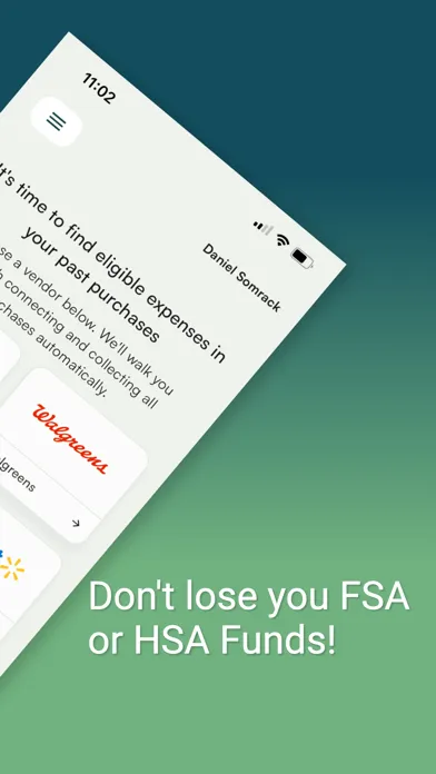 Tangkapan layar Silver: Automate your FSA/HSA