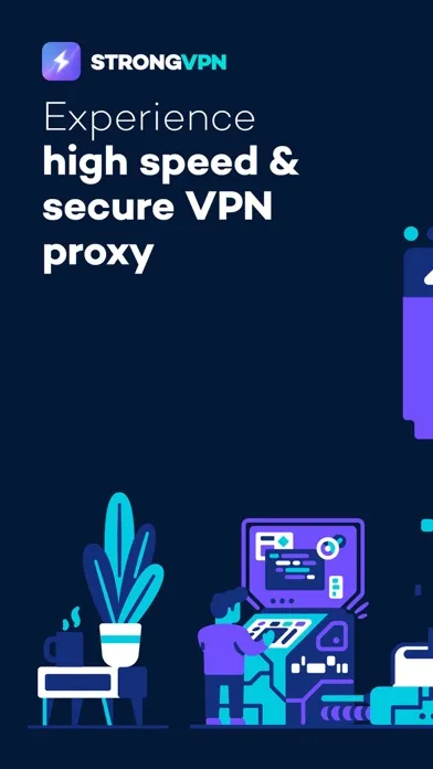 StrongVPN - A Secure VPN Proxy स्क्रीनशॉट