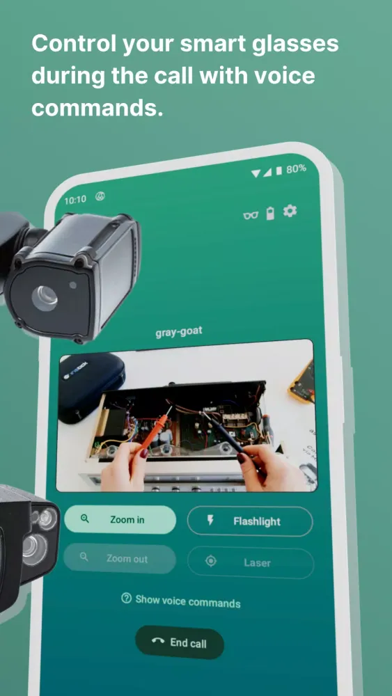 Iristick.Wizzeye BETA Screenshots