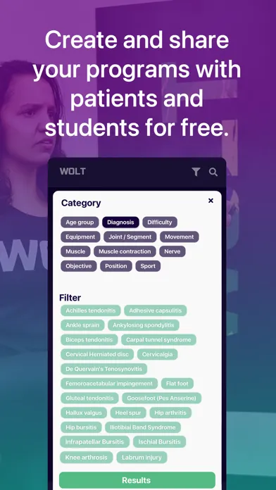 WOLT Screenshots