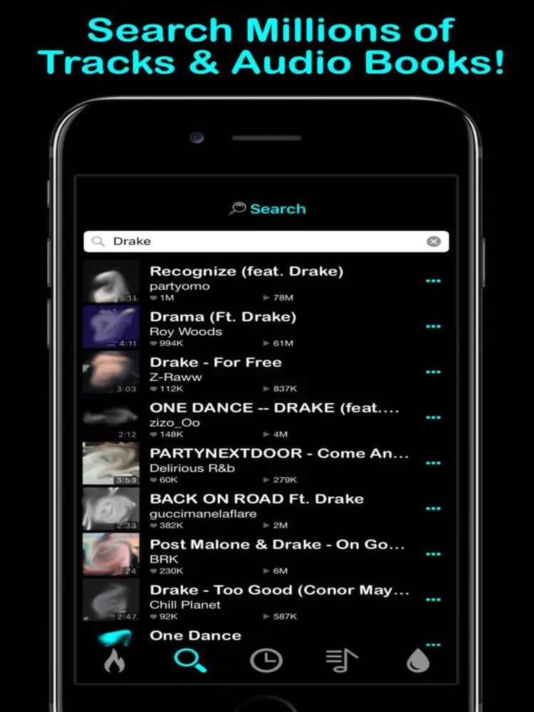 WOOSIK - Ad Free Music Streaming for SoundCloud iPad 应用截图