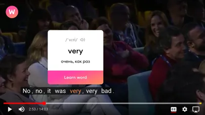 Tangkapan skrin Wordzzz – Learn languages