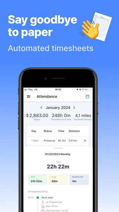 Moniti Personal Screenshots