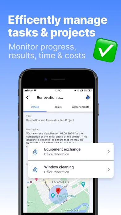 Moniti Personal Screenshots