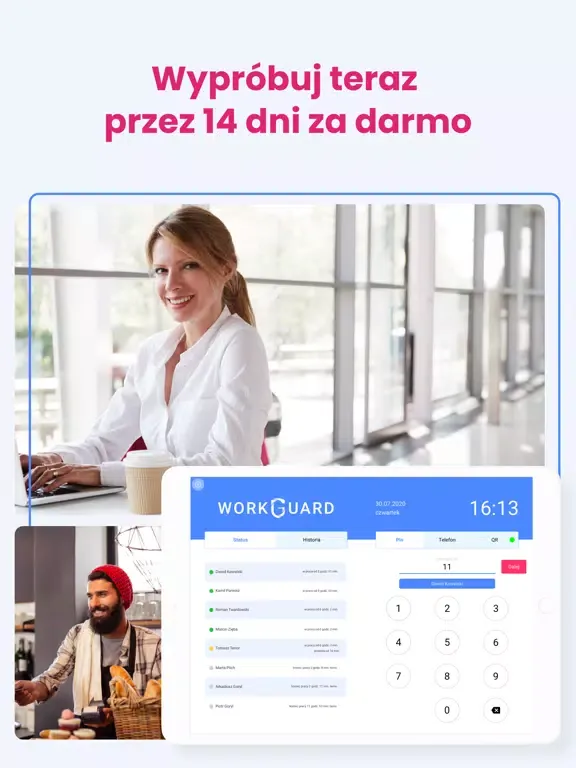 Screenshot di Moniti Terminal RCP dla Firm iPad 