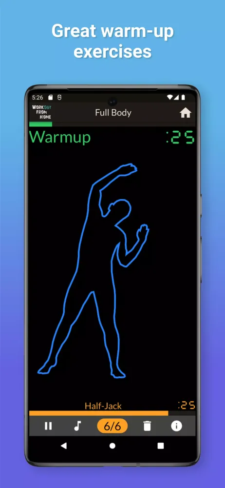 Workout From Home Screenshots