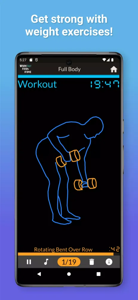 Workout From Home Screenshots
