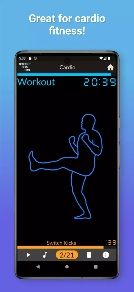 Workout From Home Screenshots