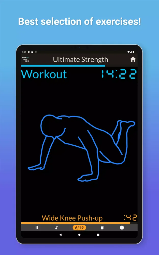 Workout From Home Screenshots