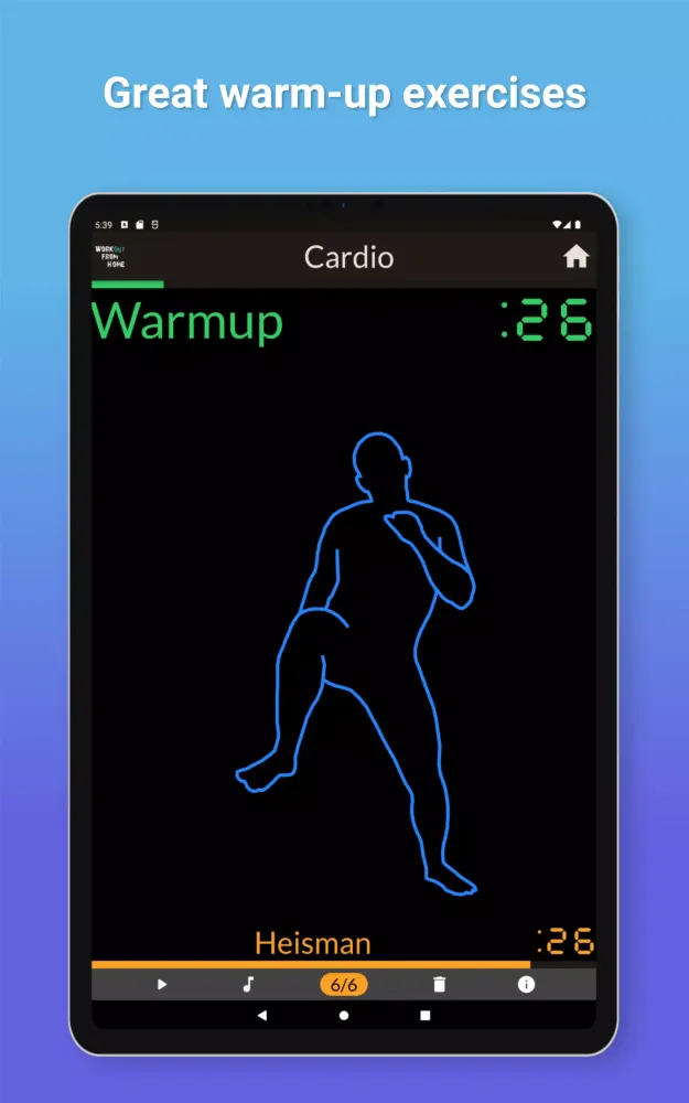 Workout From Home Screenshots