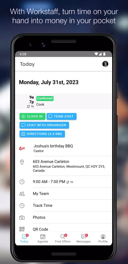 Workstaff Screenshots