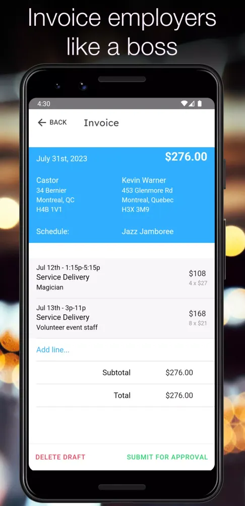 Workstaff Screenshots