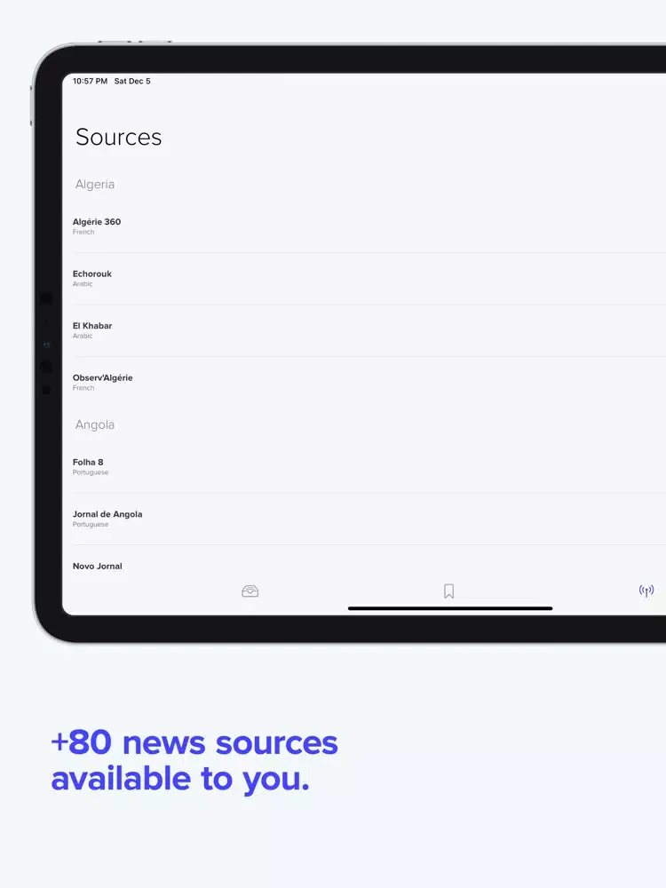 صور Wukela - Africa's Newsreader iPad 