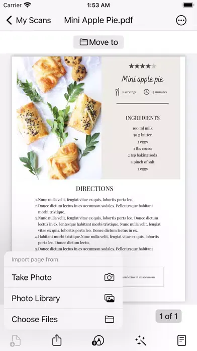 Скриншоты TurboScan™ - PDF Scanner App