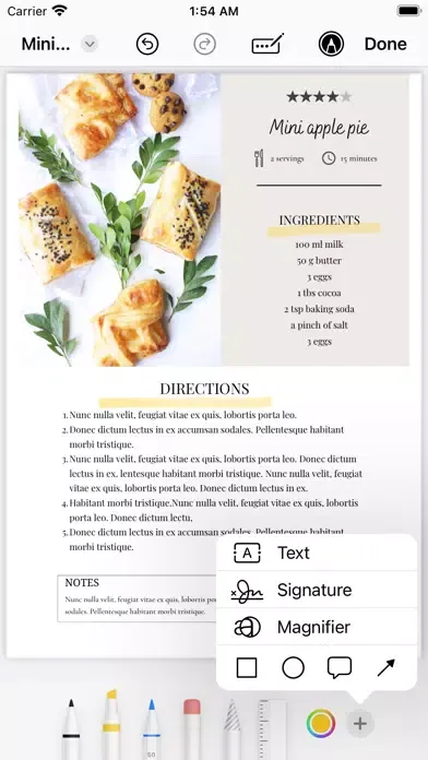 Скриншоты TurboScan™ - PDF Scanner App