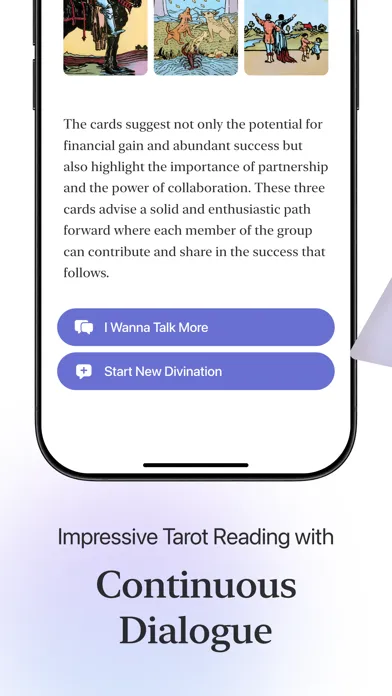 Quin : AI Tarot Reading スクリーンショット