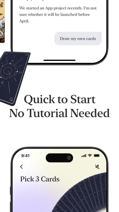 Quin : AI Tarot Reading スクリーンショット