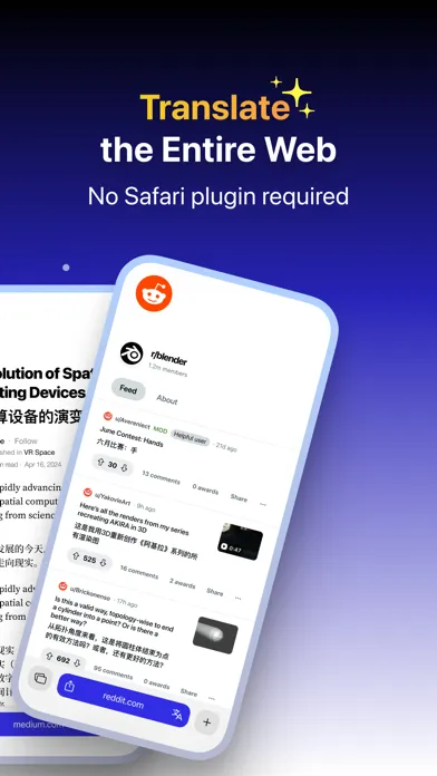 Starry: AI Bilingual Browser Screenshots