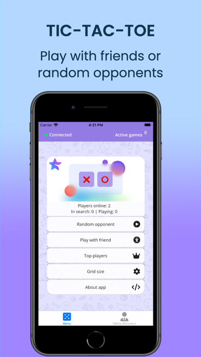 Screenshot di Tic-Tac-Toe (Xs & Os) online