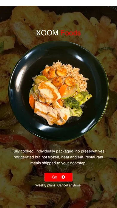 Скриншоты XOOM FOODS