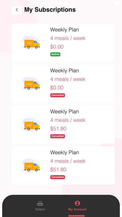 Скриншоты XOOM FOODS