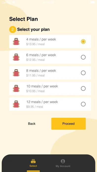 Скриншоты XOOM FOODS
