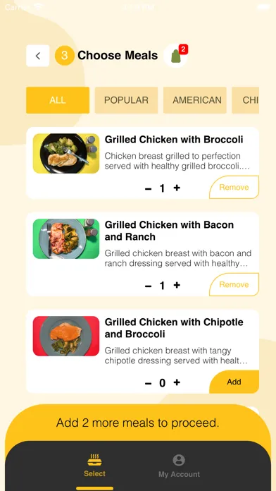 Скриншоты XOOM FOODS