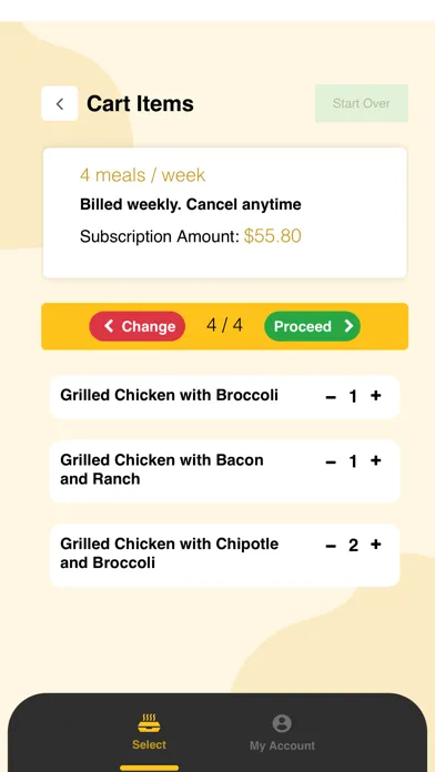 Скриншоты XOOM FOODS