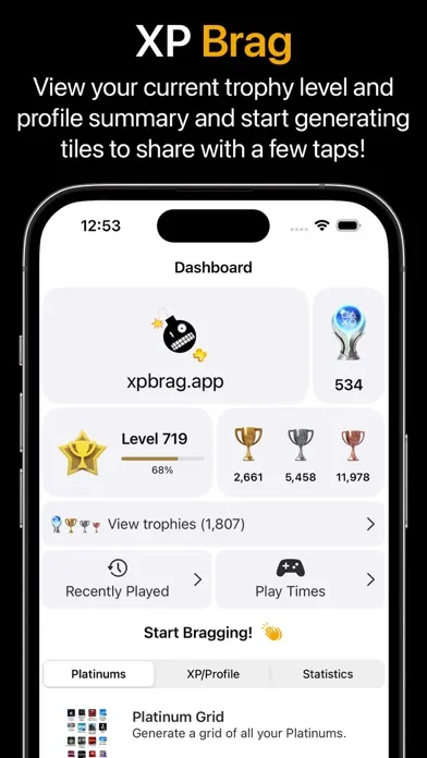 XP Brag Ekran Görüntüleri