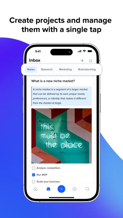 xTiles: notes, tasks, projects Screenshots