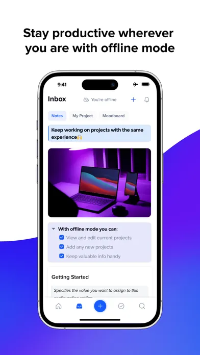 xTiles: notes, tasks, projects Screenshots