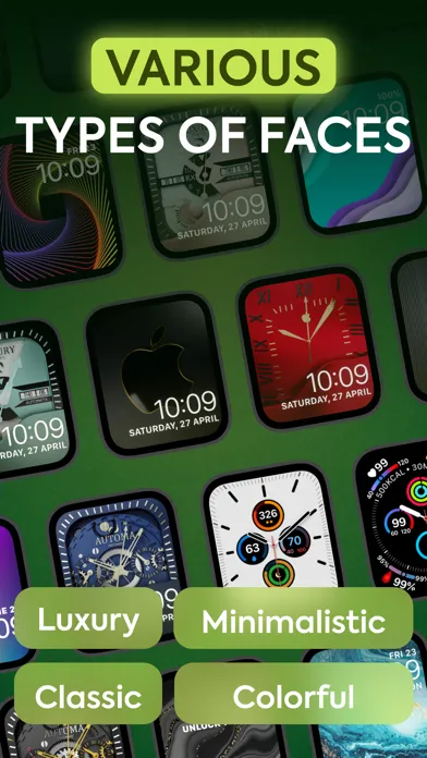 iWatch Faces Luxury Gallery スクリーンショット