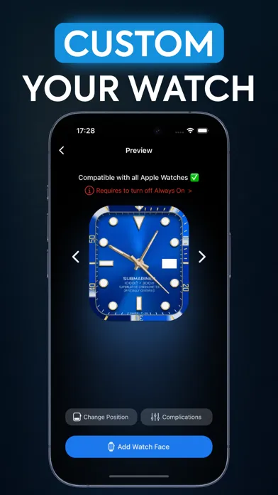 iWatch Faces Luxury Gallery スクリーンショット