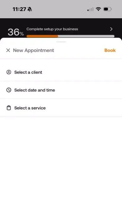 Tangkapan layar Xyrus Biz