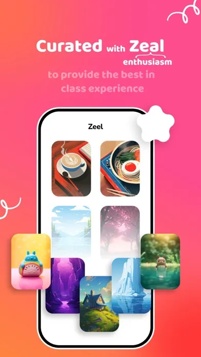 Скриншоты zeel walls - 4k Wallpaper App