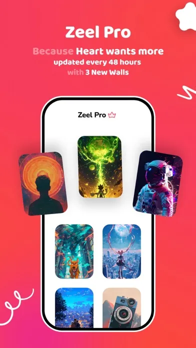 Скриншоты zeel walls - 4k Wallpaper App