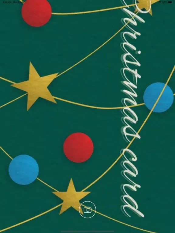 Xmas Card Generator iPad 應用截圖
