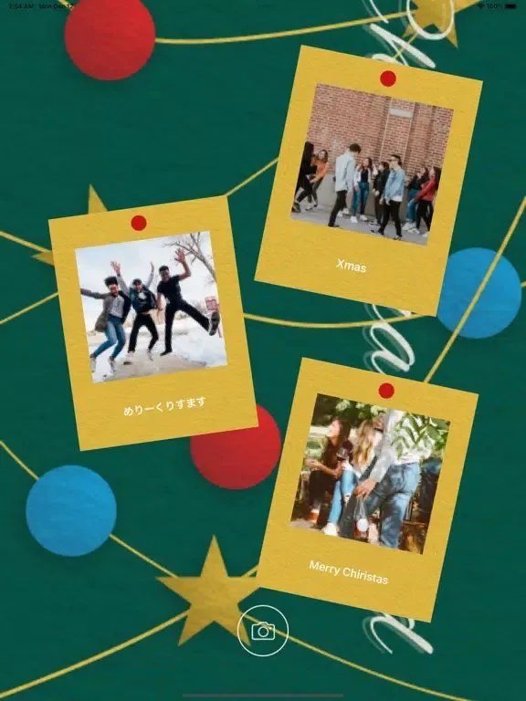 Xmas Card Generator iPad 應用截圖
