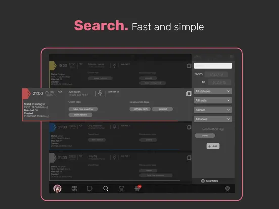 تصاویر RoboHost for Restaurants iPad 