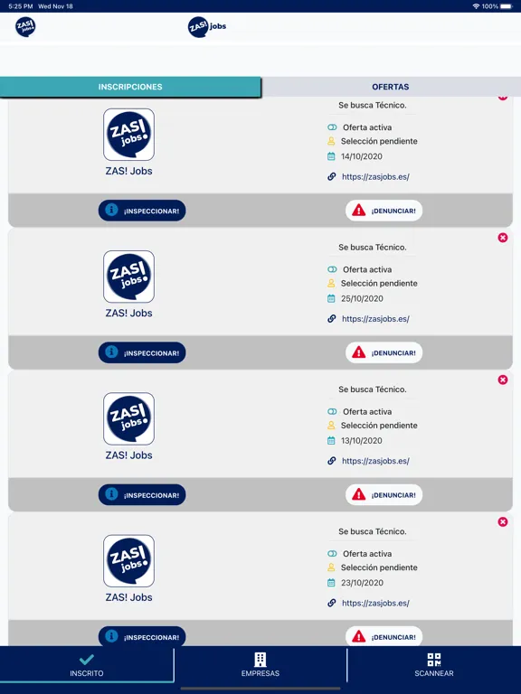 ZAS! Jobs iPad 应用截图