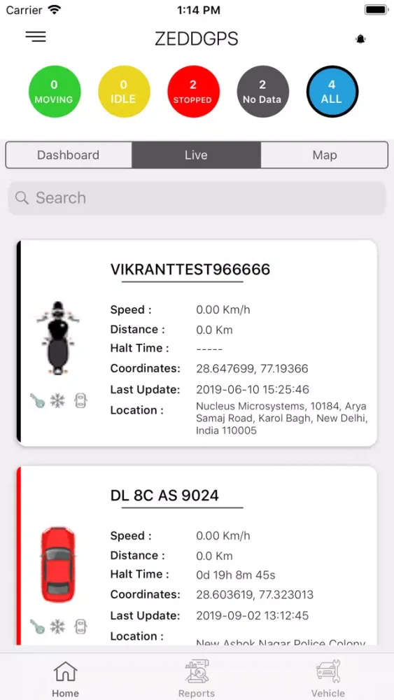 ZEDDGPS স্ক্রিনশট