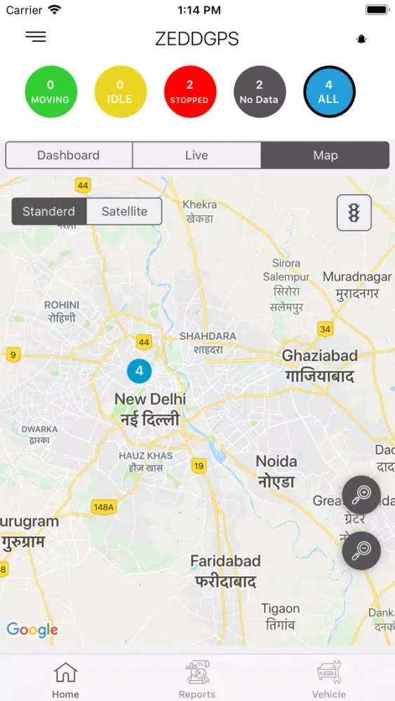 ZEDDGPS স্ক্রিনশট