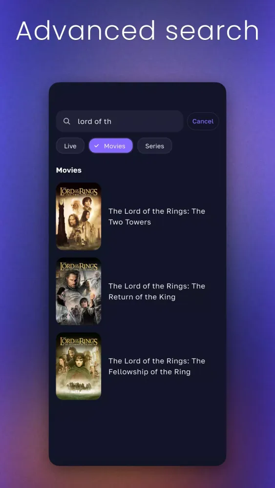 تصاویر Zen IPTV Player
